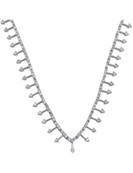 2.70 CT Natural Diamond Necklace Made In 18k White Gold
