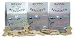 Cloud Star Organic Buddy Biscuits Dog Treats, Sweet Potato Madness, 14-Ounce Box