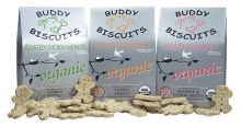Cloud Star Organic Buddy Biscuits Dog Treats, Sweet Potato Madness, 14-Ounce Box
