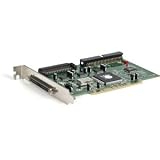StarTech 1 Port PCI Ultra Wide SCSI Controller Adapter Card. WIDE 68PIN SCSI PCI CONTROLLER CARD W/ CABL SCSI-C. Up to 40MBps - 1 x 68-pin HD-68 Female - External, 1 x 50-pin IDC Male - Internal, 1 x 68-pin IDC Female - Internal