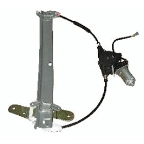 1998-2004 Lincoln Town Car Front Power Window Regulator with Motor Driver Side
