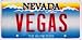 Las Vegas Nevada License Plate