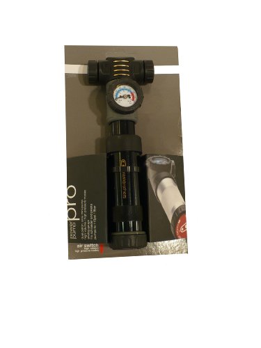 Crank Brothers Power Pump Ultra Ultralight Compact Pump - Silver/Gold Each
