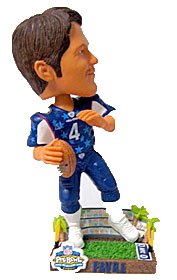 Green Bay Packers Brett Favre 2003 Pro Bowl Forever Collectibles Bobble Head
