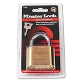Master Lock 175D Set-Your-Own Combination Lock, Solid Brass