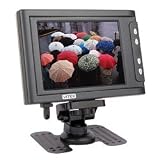 Vitek CCTV VTM-LCD601 6.1-Inch TFT Color LCD Monitor with Stand and 2 Video/Audio Inputs