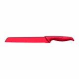 Bodum Bistro Stainless Steel Bread Knife, 22 cm, 8.5 inch, Red