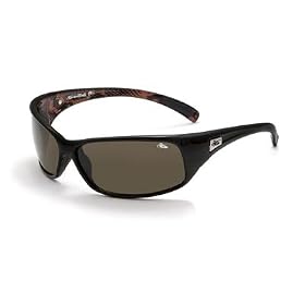 Sport Recoil Sunglasses with Black Red Snake Frames and TNS Lens from Bolle (Snakes Collection)