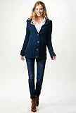 Crave Maternity Blue Cable Knit Cardigan, Size 12