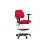 Martin Feng Shui Drafting Seating in Red