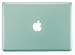 Kuzy - 15-inch GREEN Rubberized Hard Case Cover for Apple MacBook Pro 15.4