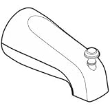 Moen 123665AN Diverter Tub Spout, Antique Nickel