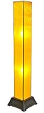 IMAGE OF Tana Silk Floor Lamp - Gold