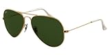 UPC 805289001270 product image for Ray-ban Aviator Tm Large Metal Rb3025 Sunglasses L0205 Arista Crystal Green 55 1 | upcitemdb.com