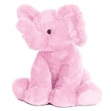 Plush Bimbo Pink Elephant 18"