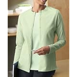 HARVARD SQUARE LADIES' STRETCH JERSEY LONG SLEEVE CARDIGAN at Harvard Square