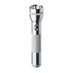 MAGLITE ST2D106 2-D Cell LED Flashlight, Silver