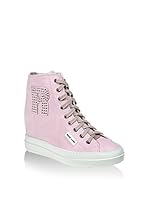 RUCO LINE Zapatillas de cuña (Rosa)