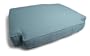 Strathwood Camano All-Weather Wicker Arm Chair Olefin Cushion, Blue Haze