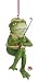 Kitchen & Housewares : 3.5" Fishing Frog Fisherman Christmas Ornament