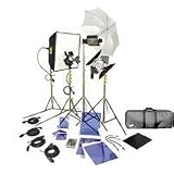 Lowel DV Creator 55 Kit, Analog & Digital Video Lighting Location Kit, with LB-35 Soft Case