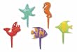 Sealife Friends Cupcake Pics - set of 12