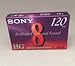 Sony Video Cassette Tape, 8 MM High Grade, 120 Minutes