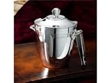 Ricci Art Deco Ice Bucket with Tongs 2-pc.