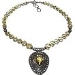 Chain Necklaces Sterling Silver Peridot Jewelry 21 inches