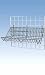 Downslope Shelves For Grid - Black