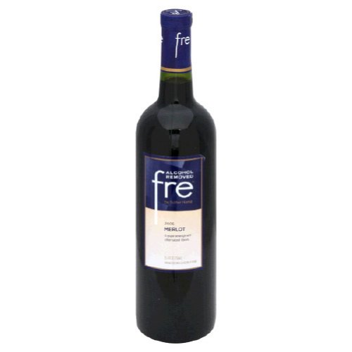 Sutter Home, Wine Fre Merlot, 25.36 OZ (Pack of 6)