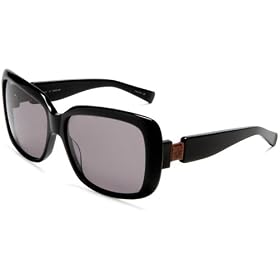 Cole Haan Womens Large Square Acetate Frame Sunglasses with L