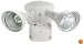 Designers Edge L-988WH 240-Degree-Sensor Twin-Head Super-Bright LED Motion-Activated Floodlight, White