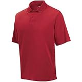 Adidas 2007 Mens ClimaCool Pique Golf Polo Shirt - University Red - 915946