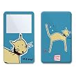 Cat Design Skin Decal Sticker for Apple iPod video 30GB/ 60GB/ 80GB Player