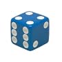 Trick Tops Dice Valve Caps pr. Blue