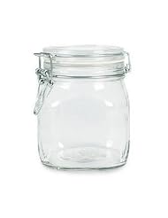 6 Pack Bormioli Rocco Fido Glass Canning Latch Lid Jar 1L (37 Ounce) by Bormioli Rocco
