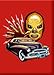 Artist Marco Almera Masquerado Lucha Wrestler Hotrod Fridge Magnet