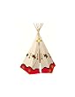 6' Decorated Great Plains Teepee