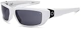 313dMPl 1gL. SL160  Spy OpticHSX Sunglasses,Shiny White Frame/grey Lens,one size