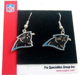 Carolina Panthers EARRINGS - NEW NFL STAINLESS STEEL