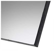 Polycarbonate Sheet, Clear, 0.062" Thick, 12" Width, 12" Length