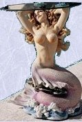 Maxine the mermaid statue home coffee table Sculpture