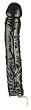 Classic Squirmy Rooter Dong 10 Inch Black Veined Dildo
