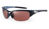 Sundog Grinder Mike Weir Signature Cristec Polarized Lens Sunglasses with Steel Blue Frame and Lotus Flash Mirror Lens