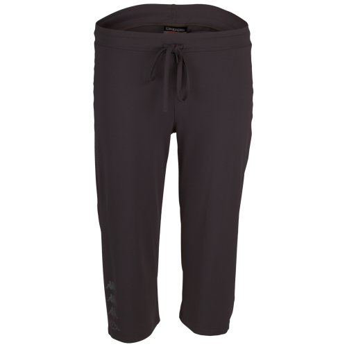 Kappa Damen Sporthose Hanja 3/4, black, L, 302553