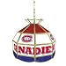 NHL Montreal Canadians Stained Glass Tiffany Lamp - 16 inch diameter