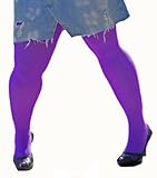 Plus Size Nylon/Lycra Tights - 20 Colors - 4 Sizes up to 375 lbs!
