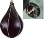 Black Pu Speed Ball with Metal Swivel and Hook