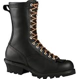 Danner 14537 Quarry Logger GTX Plain Toe Work Boot Black